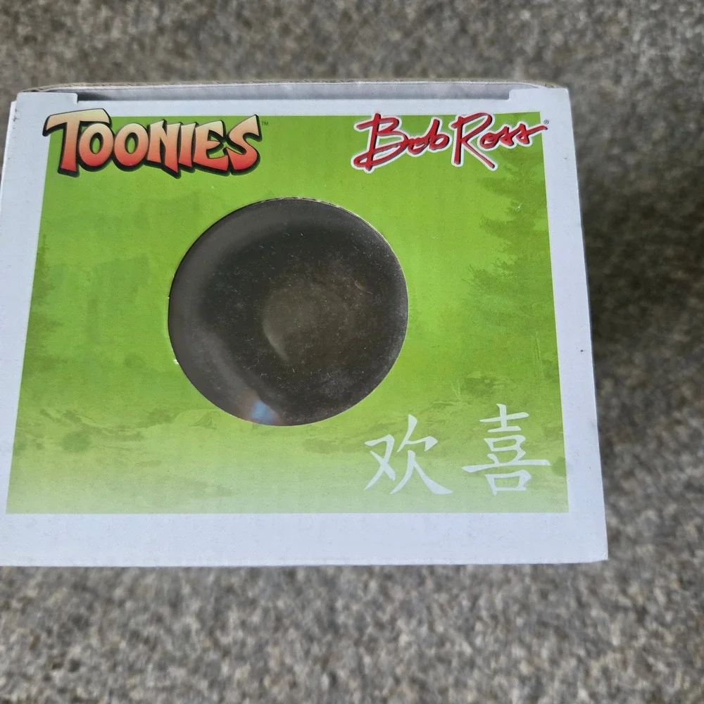 Bob‎ Ross Toonies Vinyl Figure Toynk Full Color Artist Collectible BR6